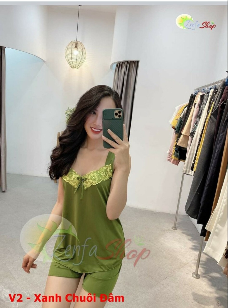 [2 SIZE 45-68KG TÙY CHIỀU CAO] ĐỒ BỘ THUN LẠNH DÂY BẢN PHỐI REN THỜI TRANG