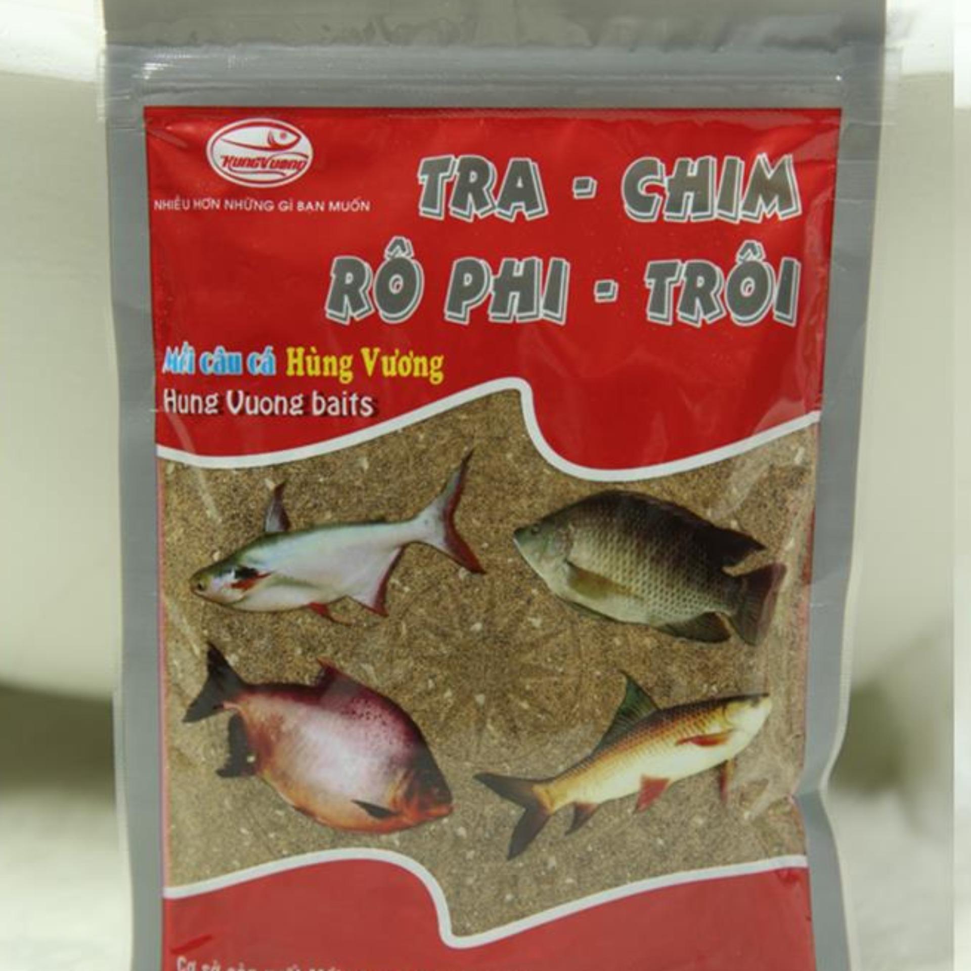 Mồi câu cá Rô phi ( 200g ) - Chuyên câu rô phi - Mồi câu cá Hùng Vương