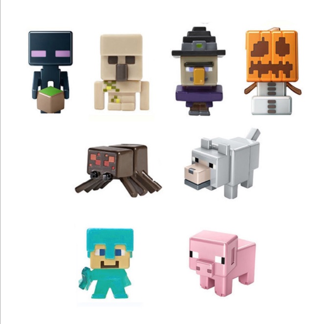 [HCM]Combo 4 mini figure Minecraft dễ thương