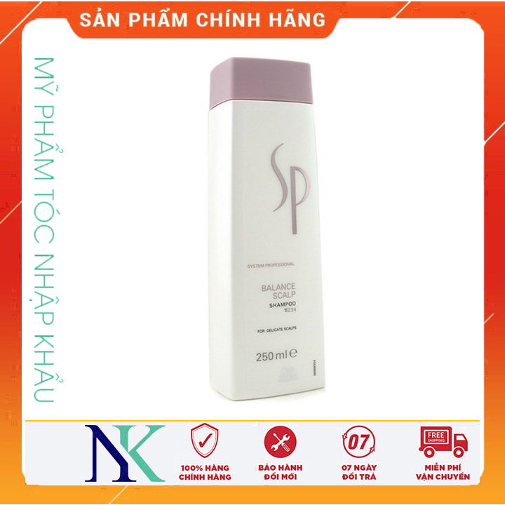 Dầu gội chống rụng & cân bằng độ ẩm da đầu sp wella 250ml