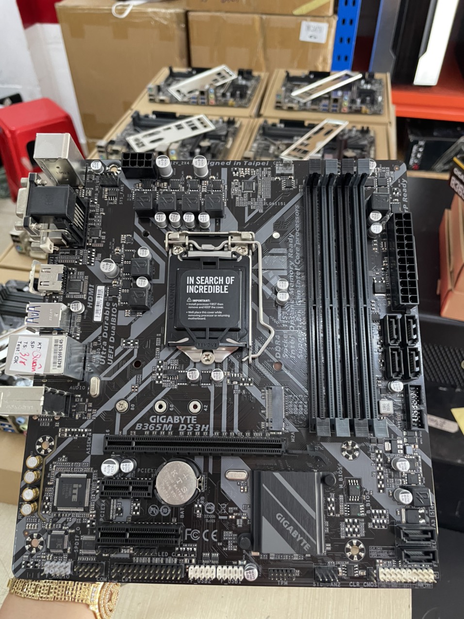 Mainboard Gigabyte B365M DS3H Cũ