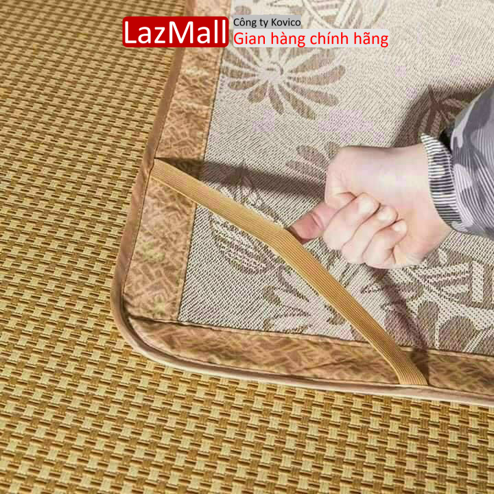 Chiếu Điều Hoà Gấp Lụa, Chiếu Mây Điều Hòa Cao Cấp 2 Mặt Mây Và Lụa