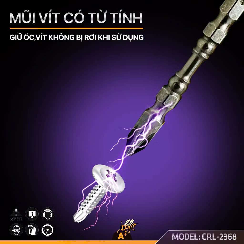 Đầu Bắn Vít Siêu Cứng ( giá của 1 Chiếc) vàng hoặc đen tuỳ đợt