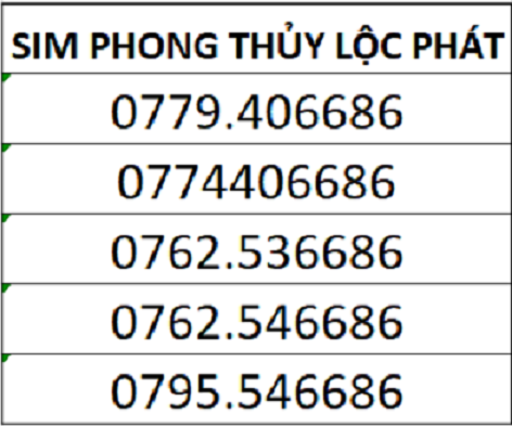 Sim đẹp giá rẻ - đồng giá 550k