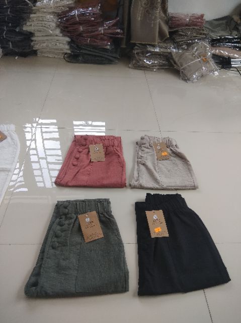 Quần đũi baggy bọc khuy