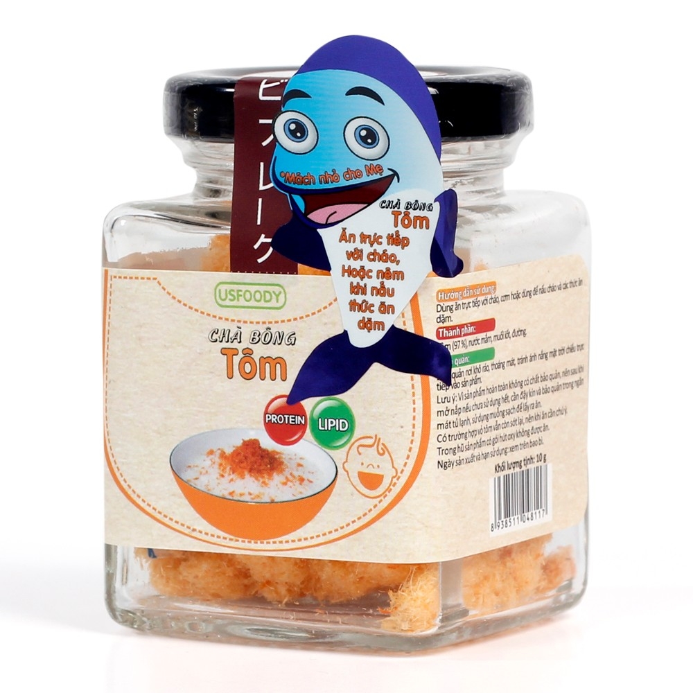 Chà bông tôm 10g