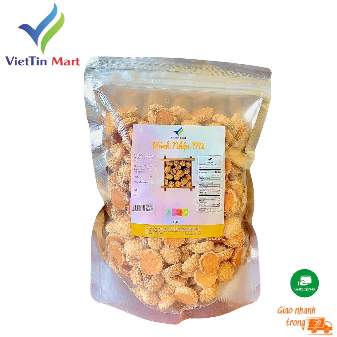 500g bánh nhện mè-Viettin Mart