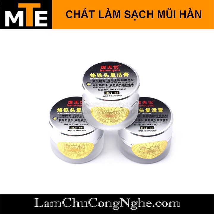 Chất làm sạch, hồi sinh đầu mỏ hàn thiếc cực mạnh HLY-8S