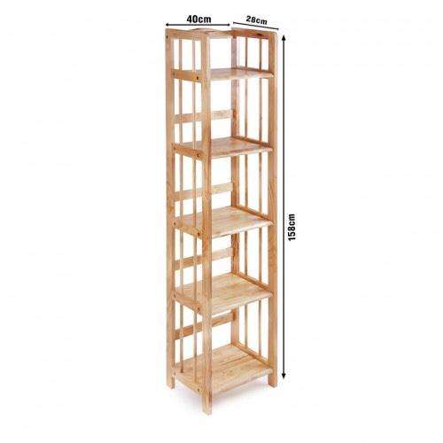 KỆ SÁCH 5 TẦNG NGANG 40CM