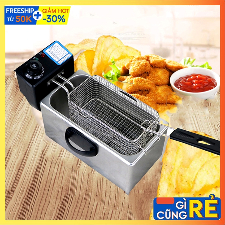 Bếp chiên dầu, bếp chiên đơn 4l