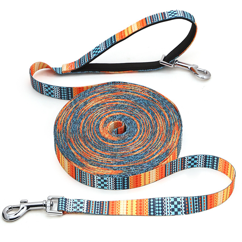 4.5m 6m Pet Dog Leash small Large Puppy two Dog Leash Recall Training Tracking Obedience Long Lead Mountain Climbing Rope
