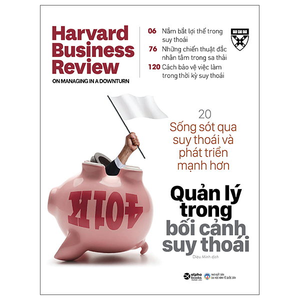 Fahasa - hbr onpoint 2021: quản lý trong bối cảnh suy thoái