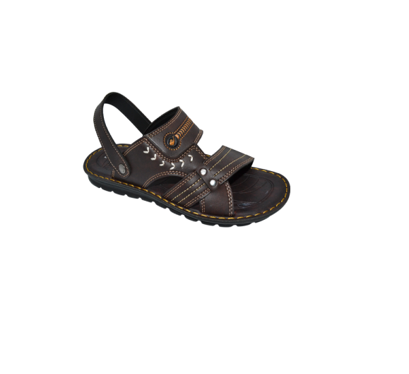 [HCM]Sandal nam da bò thật đế may