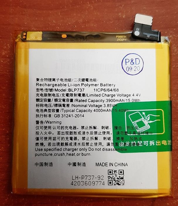 Pin máy oppo reno 2 blp737
