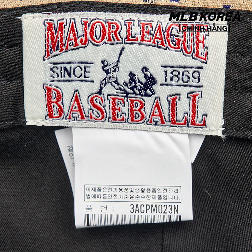 [Deal độc quyền + Voucher đến 244K + Freeship + 20h 03.04 - 07.04] MLB - Nón bóng chày unisex Dia Monogram Structured 3ACPM023N-43SAL
