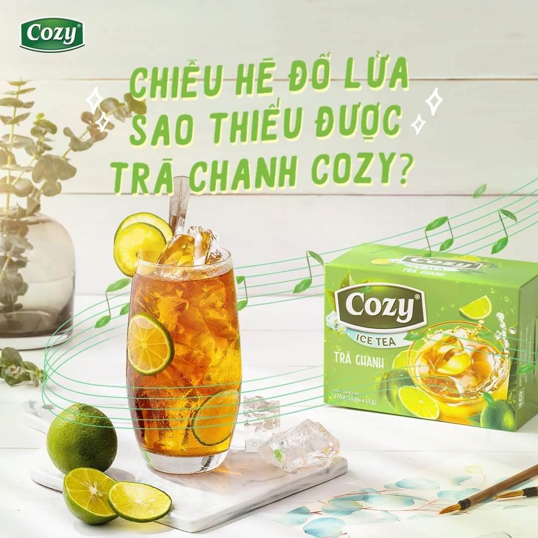 Trà cozy hòa tan Icetea 240g/170g (16 gói/ 10 gói)
