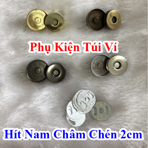 2 cm Magnetic Button for Making Handbags