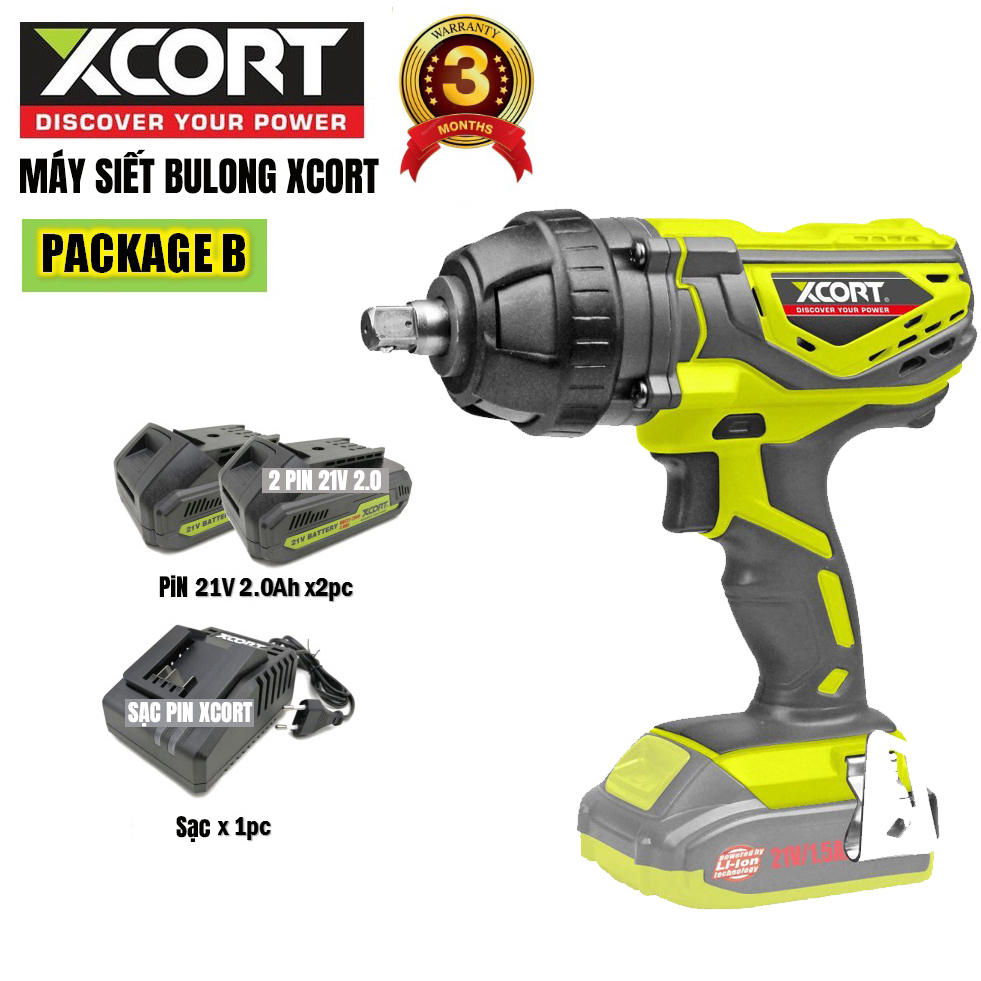 Máy siết bulong-Máy siết bulong 20V XCORT [CHÍNH HÃNG]