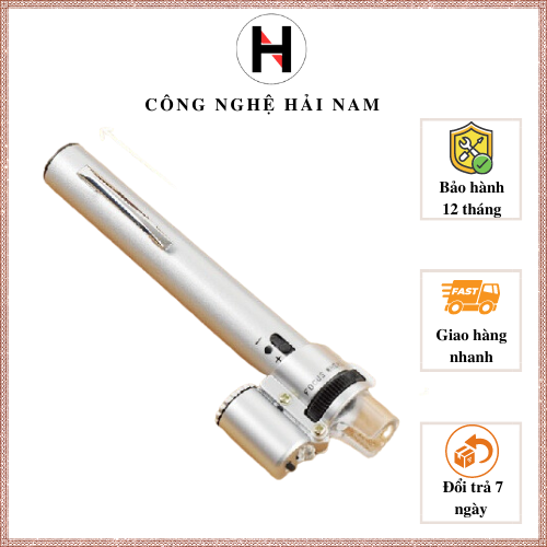 Kính lúp 100X độ phóng đại lớn cầm tay có đèn