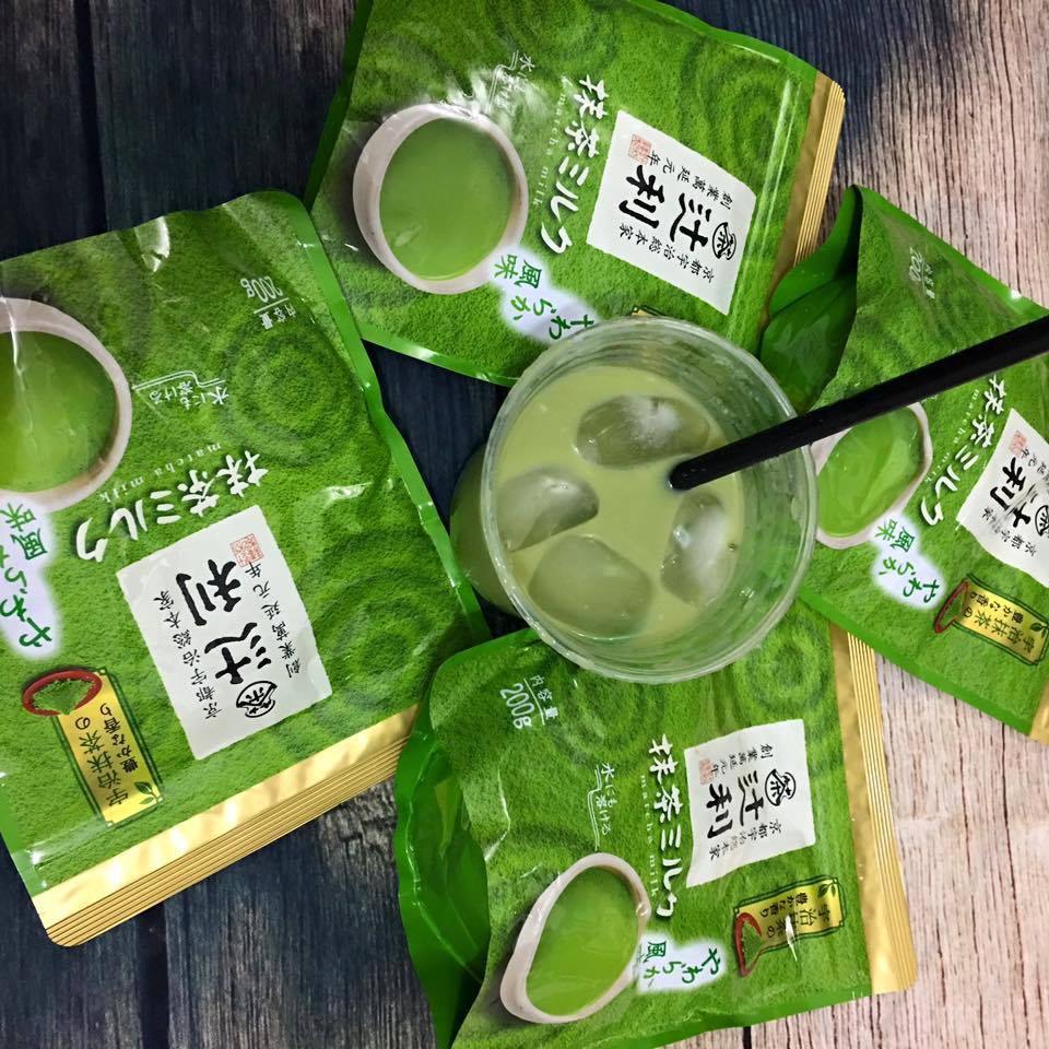BỘT TRÀ XANH MATCHA MILK NHẬT BẢN TÚI 200G