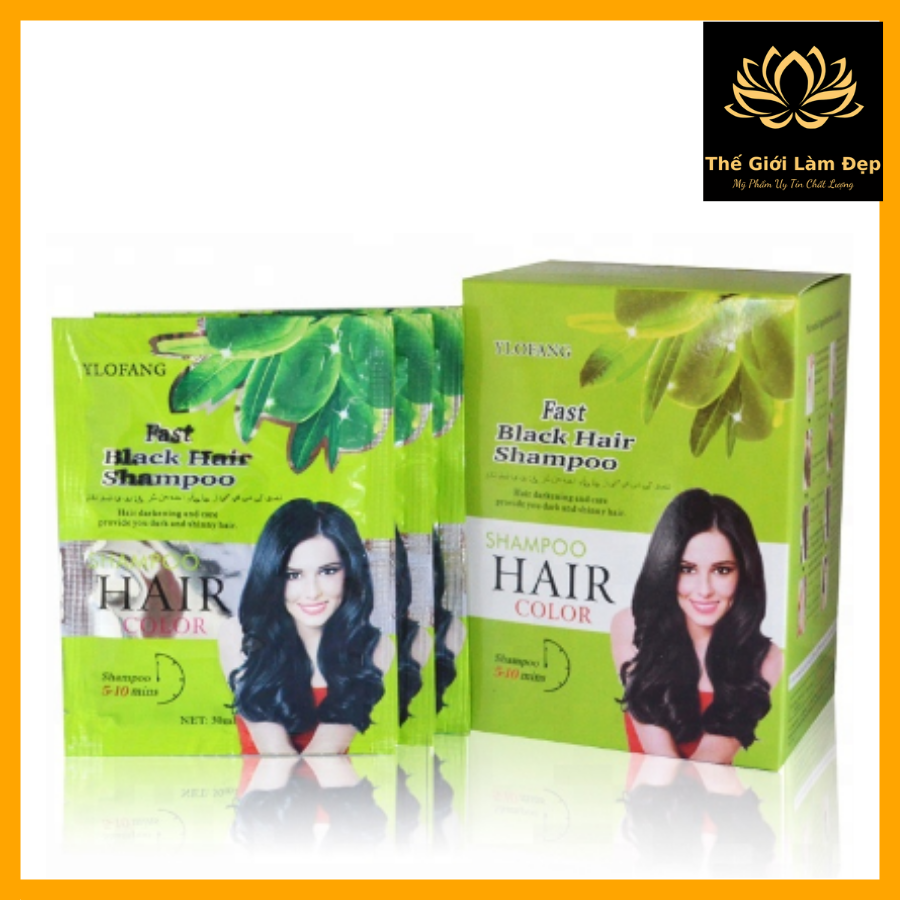 ComBo 10 Gói Gội là Đen OLIVE - Hàn Quốc