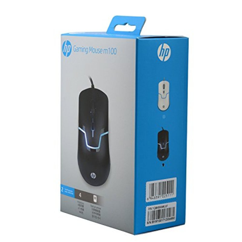 Chuột HP M100 Gaming Có Dây Led 7 Màu