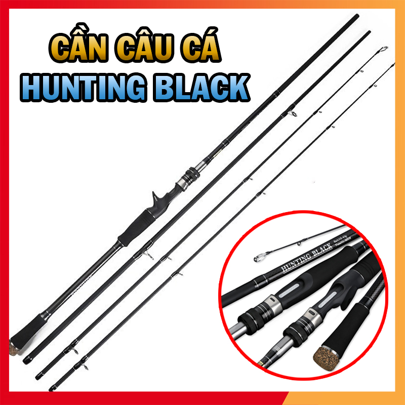 Cần câu lure hunting black 2 ngọn bạo lực - 16smile