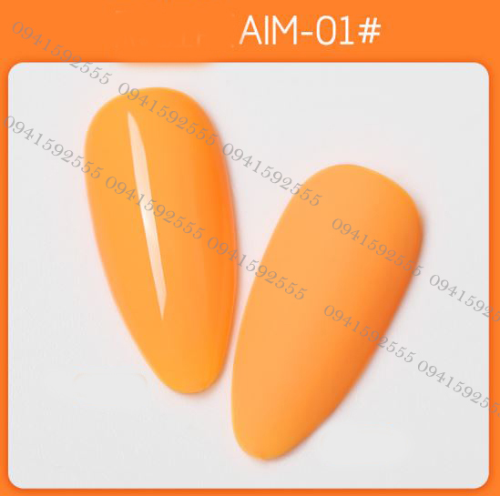 Sơn gel as chọn lẻ mã aim mẫu chai đỏ nhọn 9 chai 15ml siêu hot siêu xịn