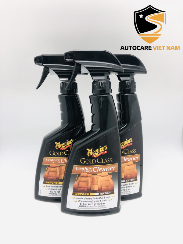 Dung Dịch Làm Sạch Nội Thất Ô Tô Meguiar’s Gold Class Leather & Vinyl Cleaner