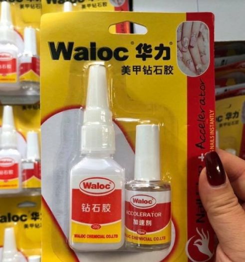 Keo bêtong WALOC đính đá, dán móng siêu bền chắc