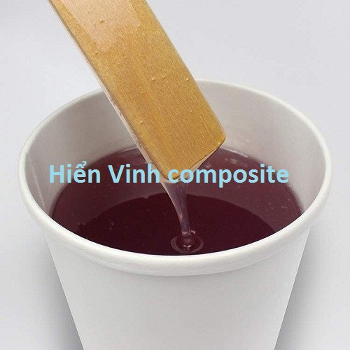Keo composite (nhựa polyester) - 1 kg + 12 cc xúc tác