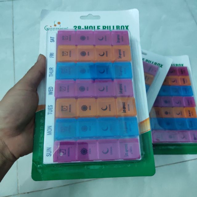 Hộp Chia Thuốc Theo Tuần