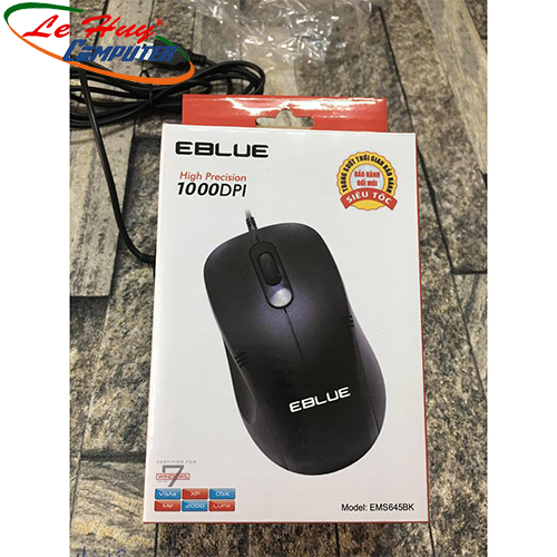 Chuột vi tính E-Blue EMS645BK USB Chính Hãng