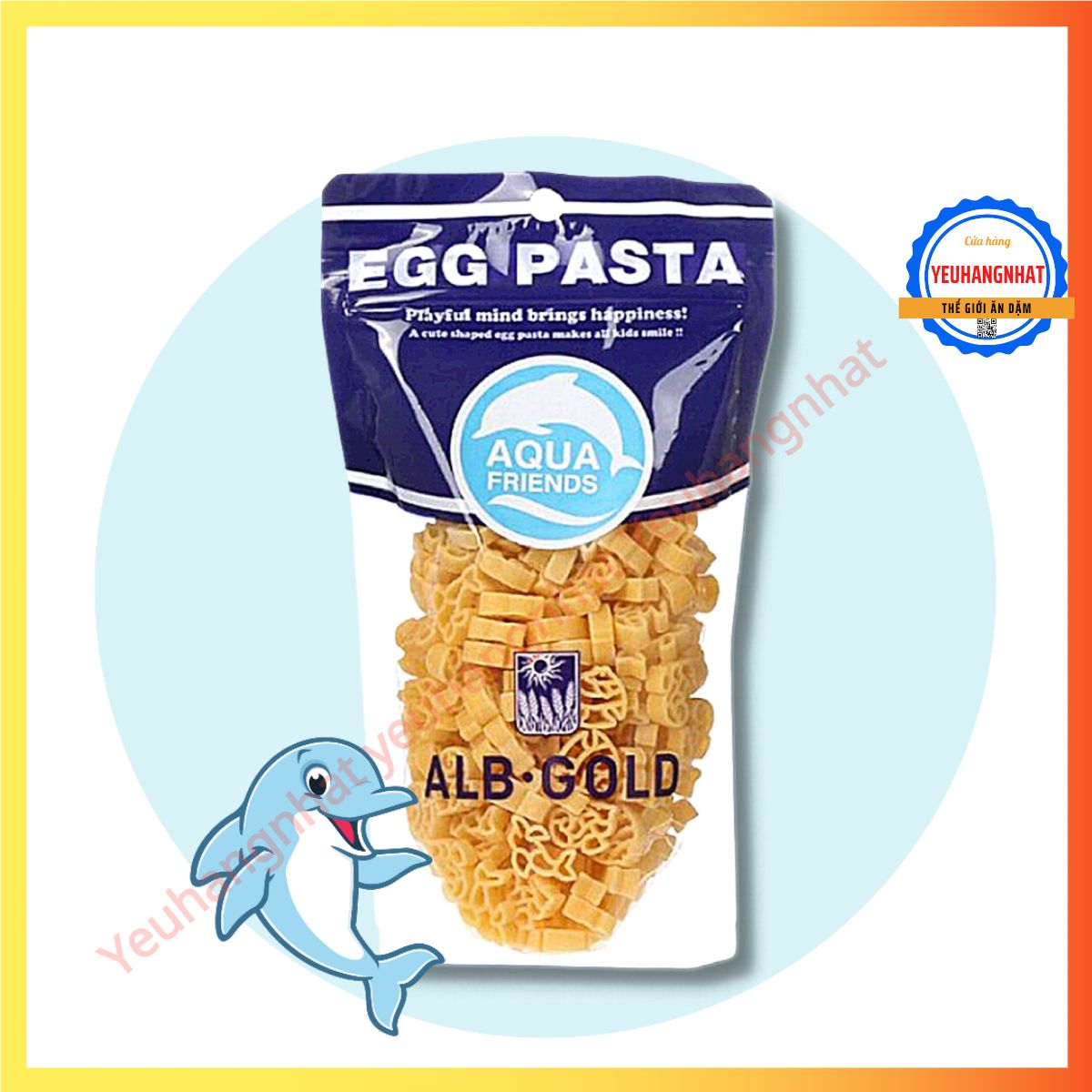 Nui trứng Egg pasta đủ hình