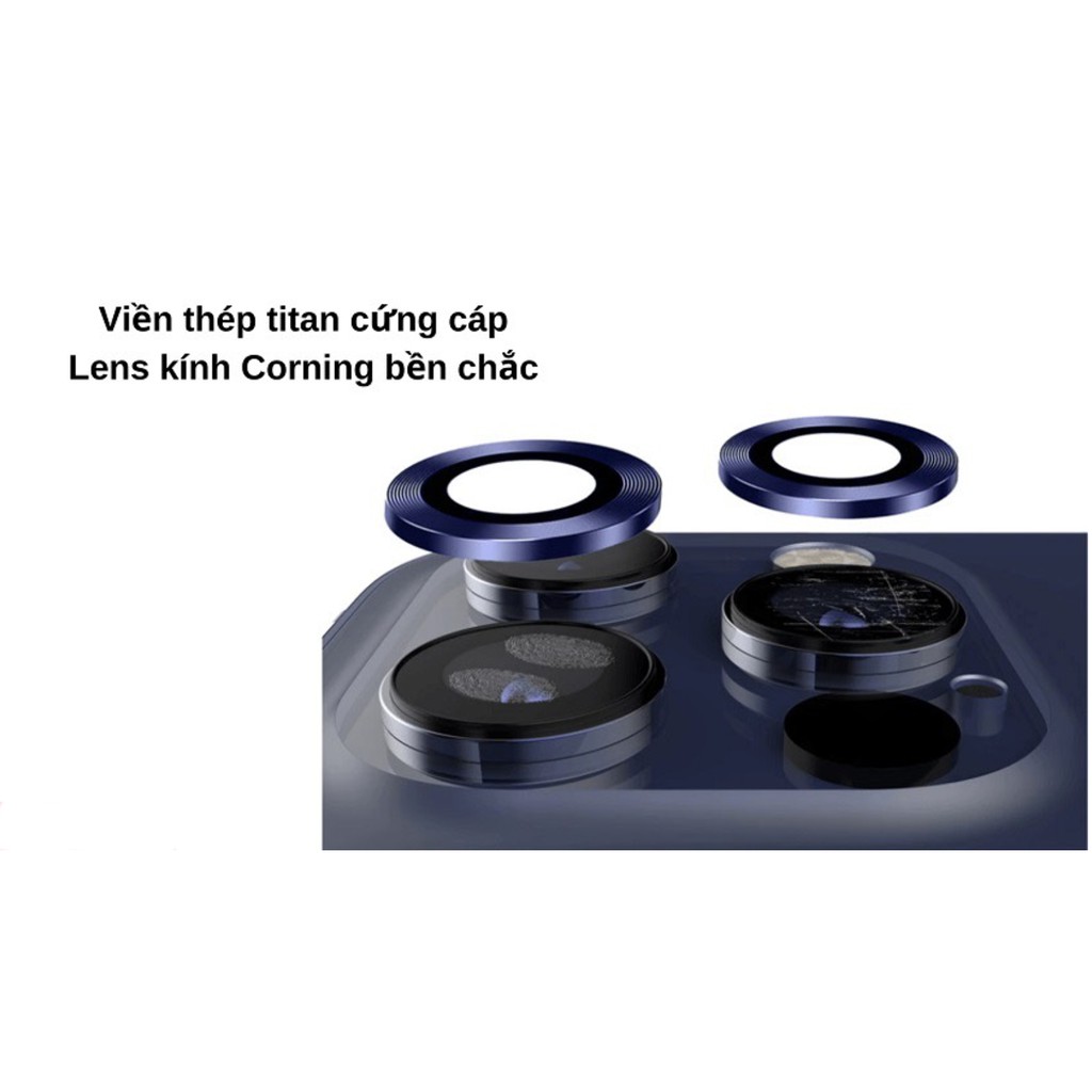 [VÒNG CAMERA 12] Cường Lực Camera - Bảo Vệ Camera IPhone 12 Pro Max, 12, 12PRO, 12Mini HÀNG FULLBOX