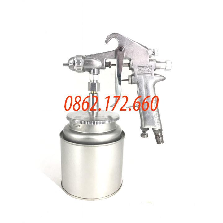 [HCM]MÁY PHUN SƠN F75S BÌNH DƯỚI