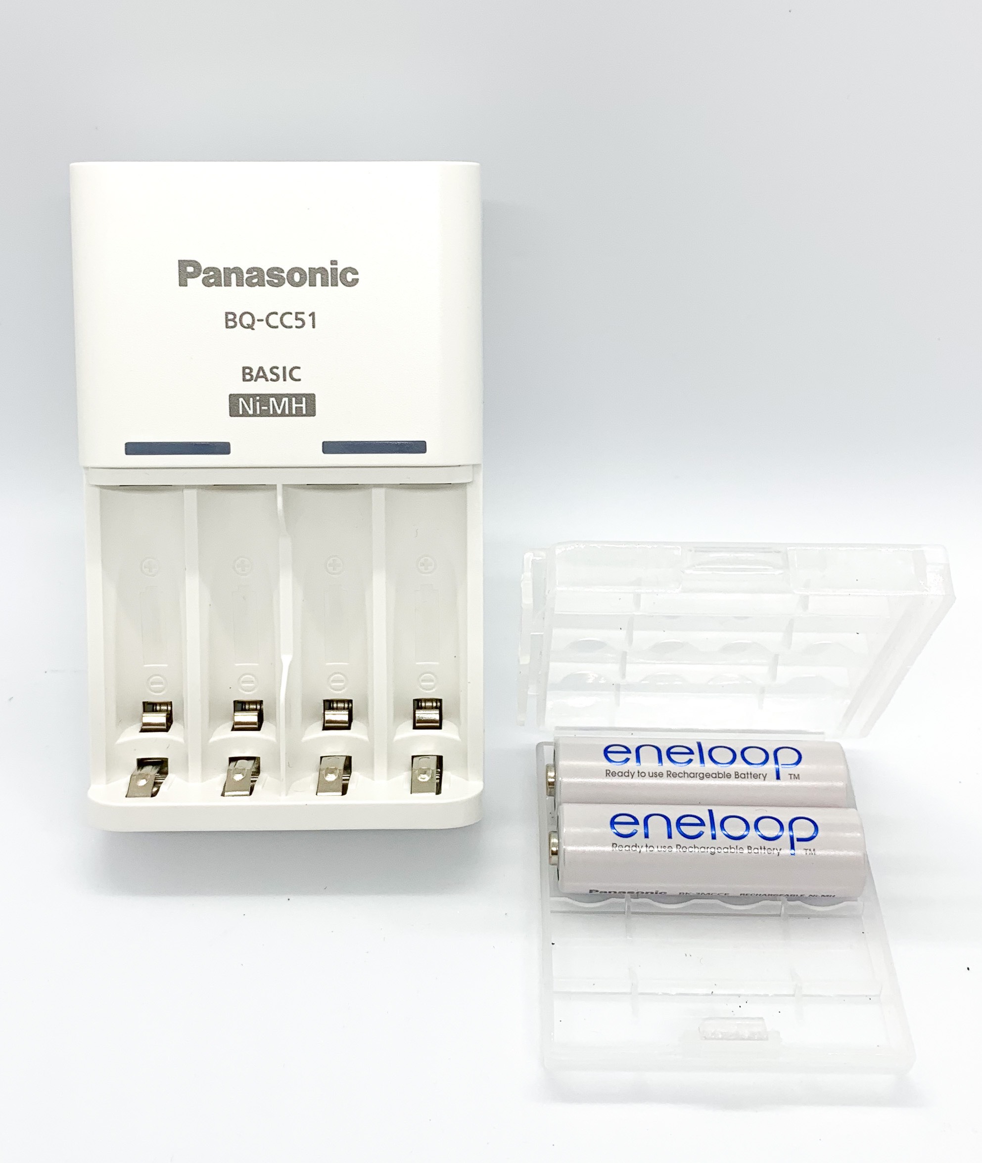 Bộ Sạc Pin AA / AAA BQ CC51 Kèm 2 Viên Eneloop 2000 mAh