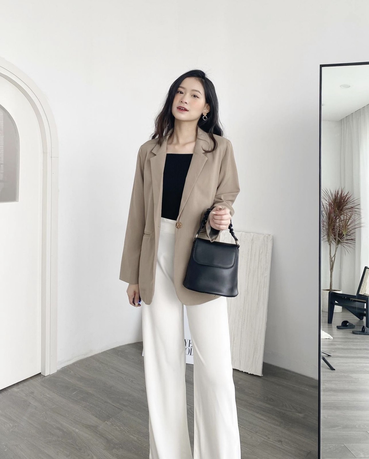 YU CHERRY | Quần nữ Cullotes Dài 1 YQ019