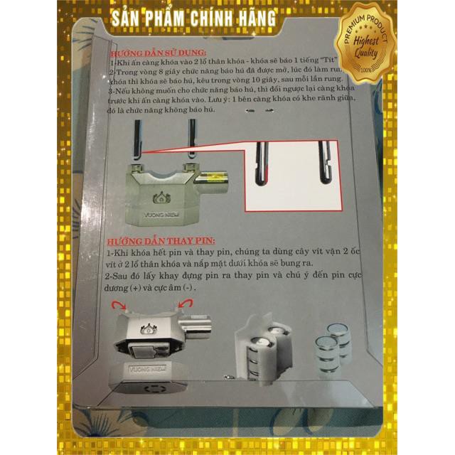 [HCM]Khoá hú chống trộm Vương Niệm