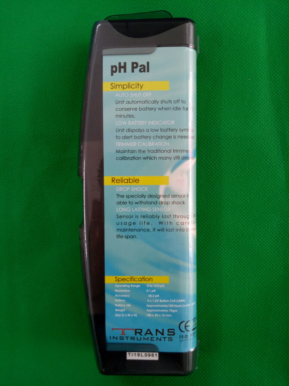 Máy đo pH dạng bút Aqua Pal Trans Instruments
