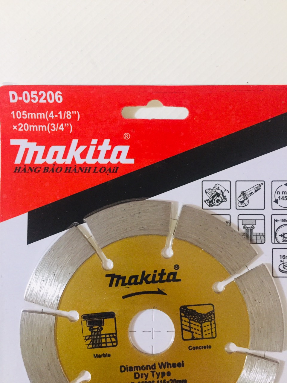Lưỡi cắt gạch Makita hàng loại 1