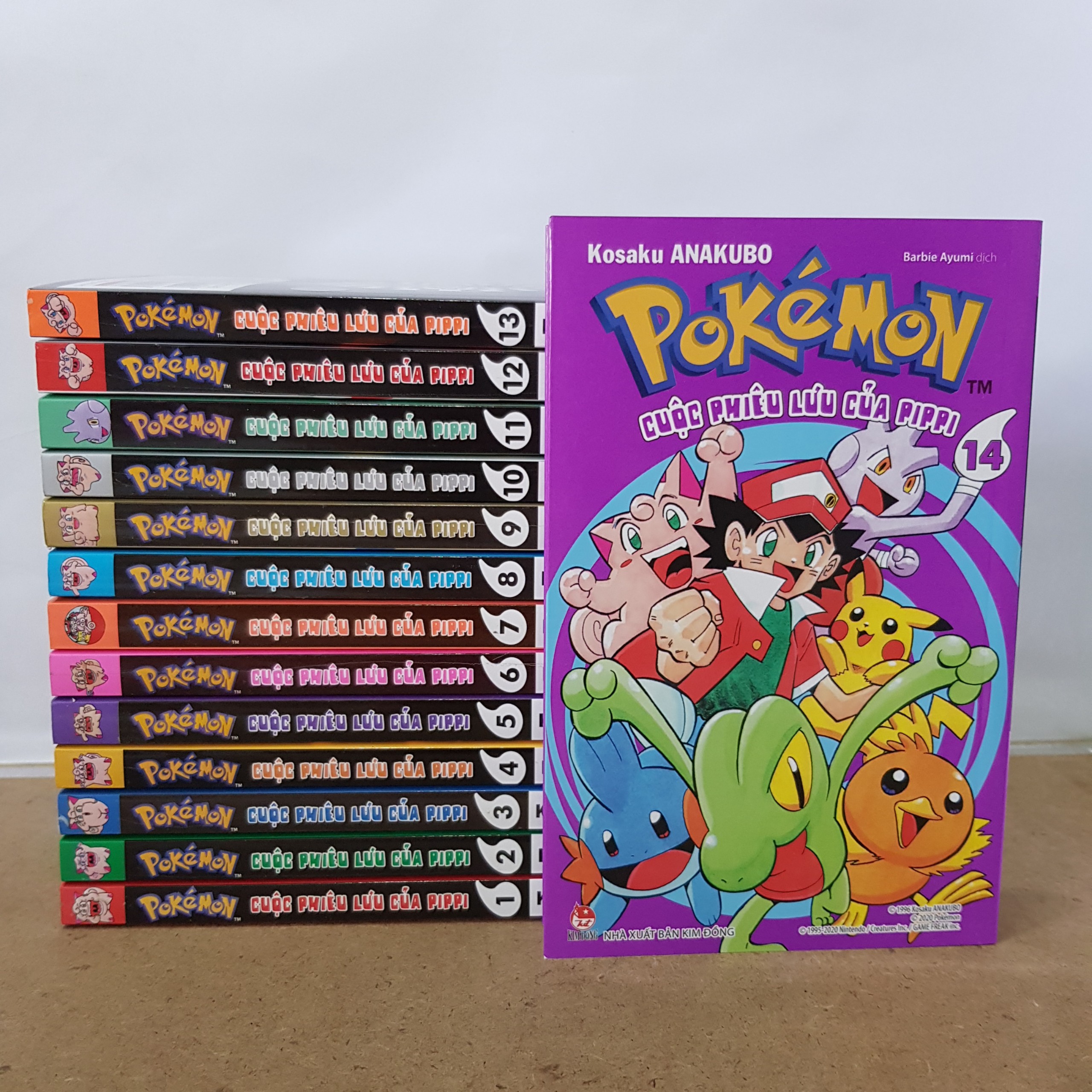 [HCM]Combo Pokemon - Cuộc Phiêu Lưu Của Pippi (14 Tập)
