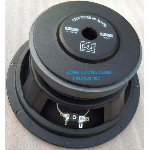1 CỦ LOA BASS 25 MARTIN NHẬP KHẨU - KHUNG SẮT TỪ 156 COIL 63MM GÂM MÚT