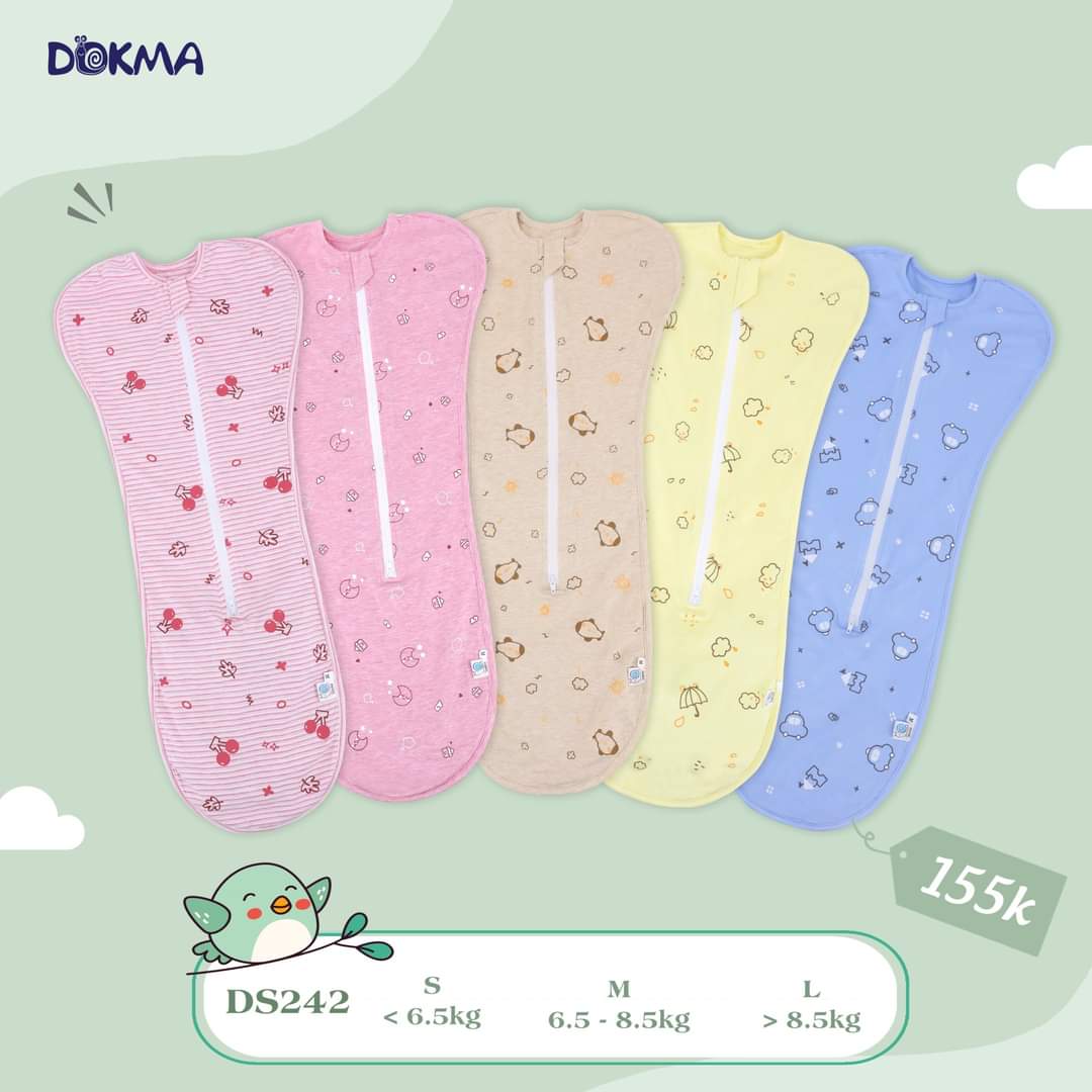 Nhộng chũn sơ sinh Dokma DS242