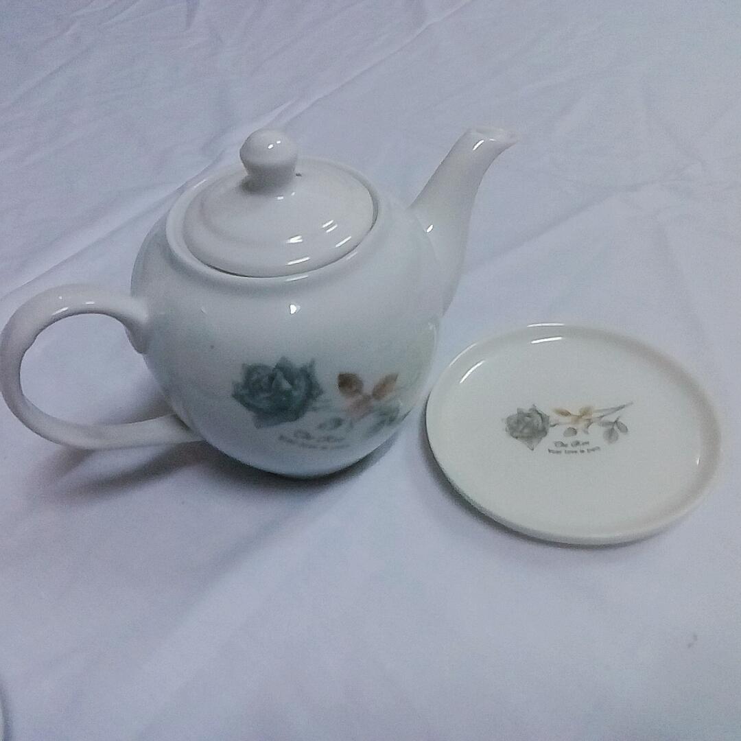 Bộ 6 đĩa hoa hồng xanh đen