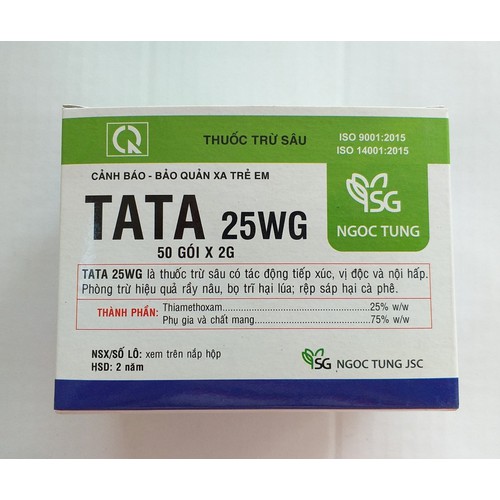 Thuốc trừ rầy Tata 25WG - 2gr