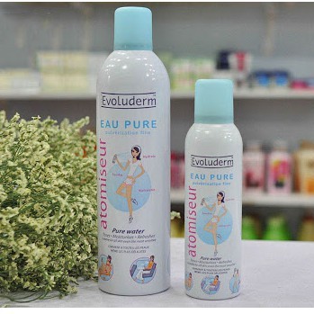 Xịt Khoáng Evoluderm Atomiseur Eau Pure Pháp Cẩm Ẩm Làm Dịu Da