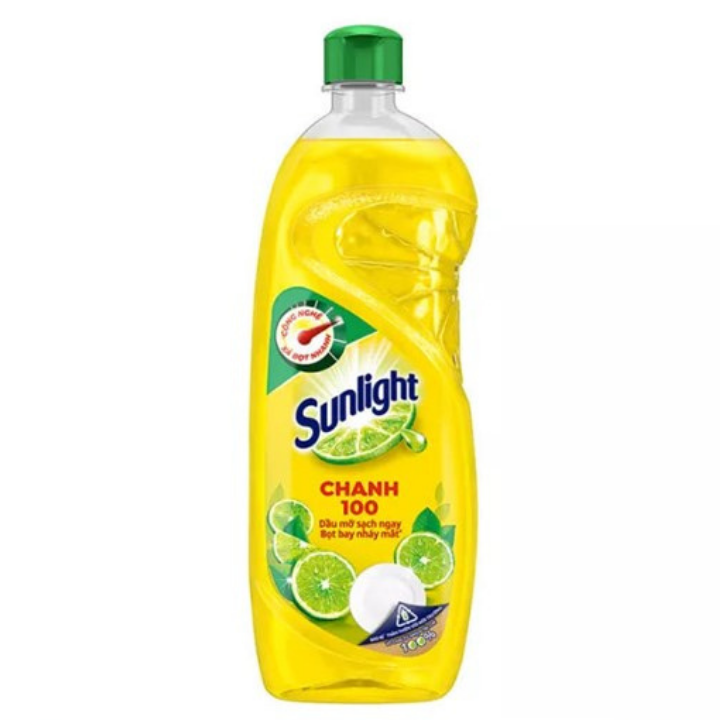 [HCM]NƯỚC RỬA CHÉN SUNLIGHT CHANH 730ML