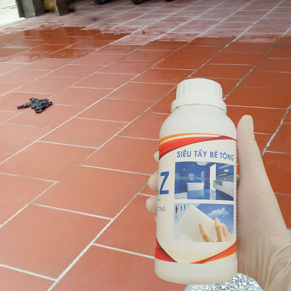 Dung dịch tẩy bê tông - xi măng - 500ML
