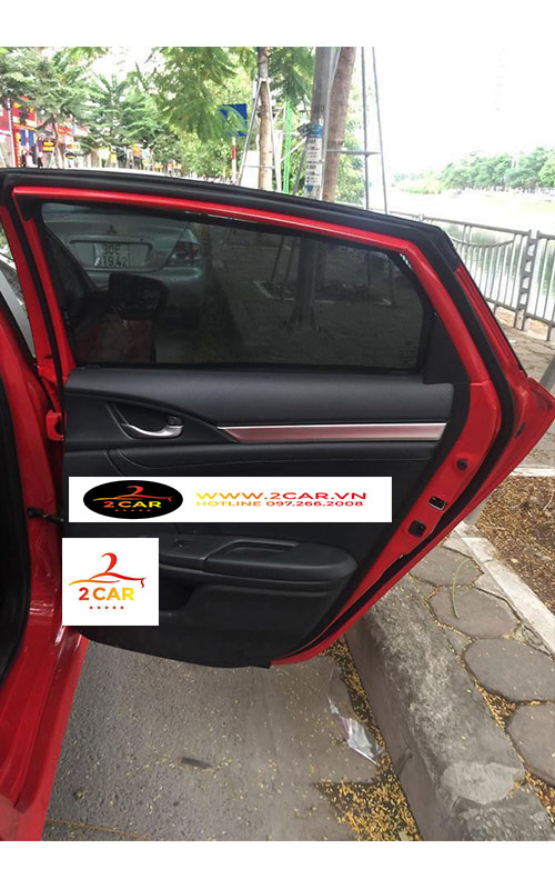 [HCM][Rèm loại 1] Rèm che nắng nam châm xe Honda Civic 2017-2021
